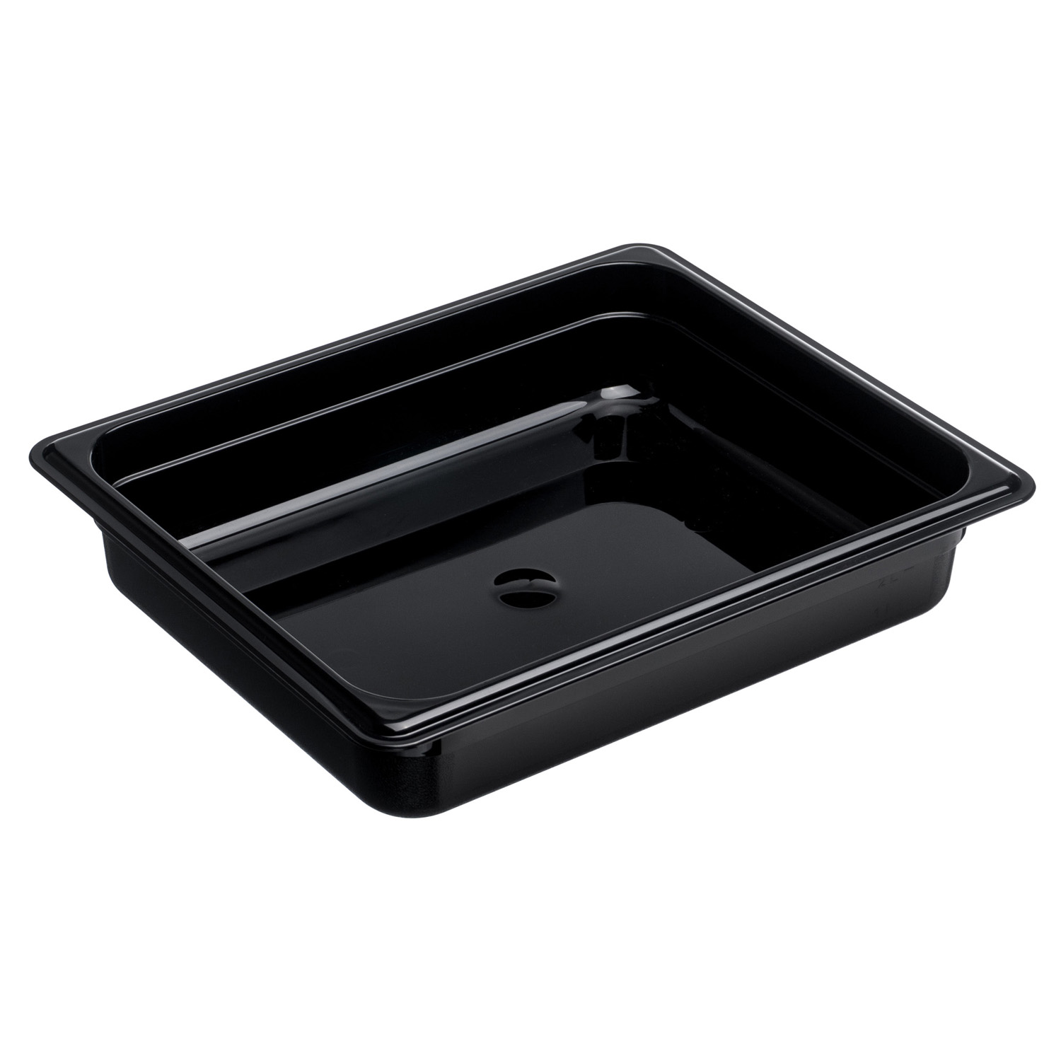 Гастроемкость 1/2 h= 65 мм. 325*265 мм. 4 л. поликарб черная GP /1/