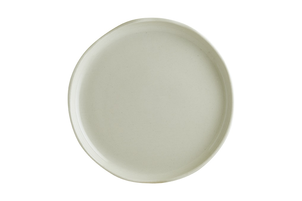 Тарелка d=190 мм. Оливковый, форма Крас волнистый край Bonna /1/6/1560/