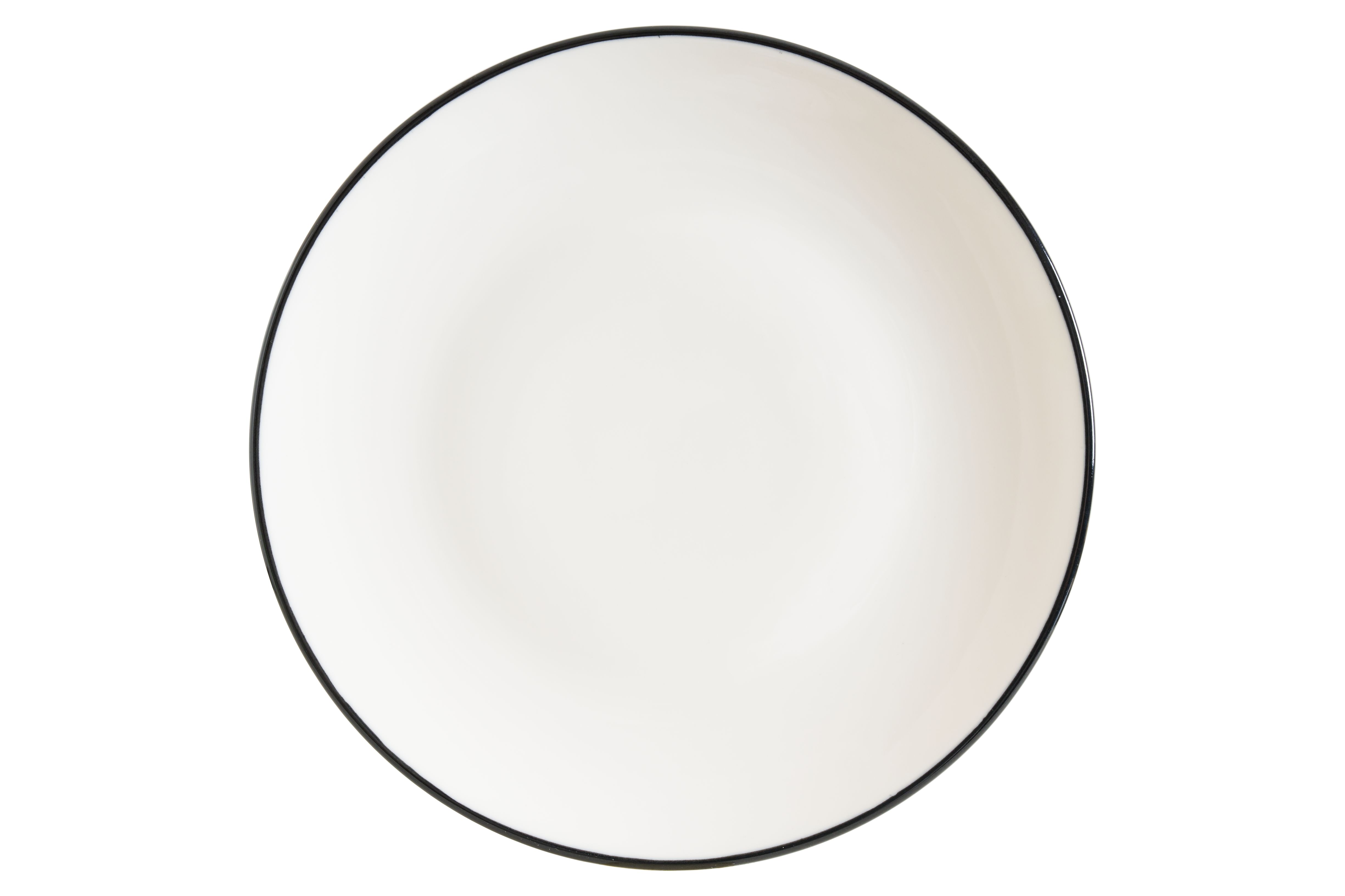 Тарелка d=210 мм. Линеа Черный, форма Гурмэ Bonna /1/12/1560/