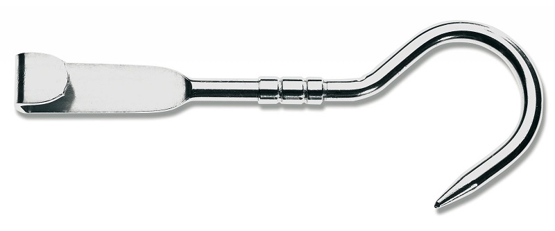 Крюк для мяса l=28 см. d=6 см. нерж. (180 кг) вращающ. Icel /1/