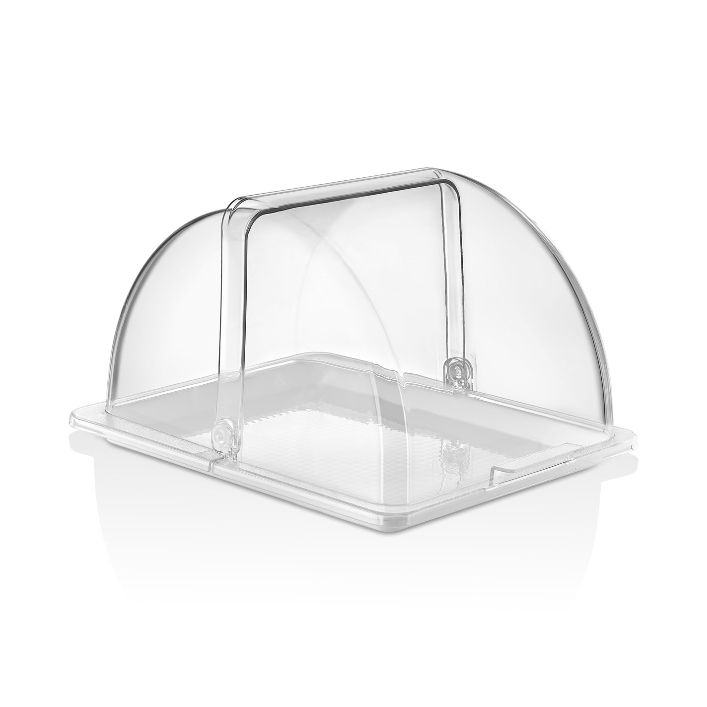 Поднос для подачи GN 1/2 32,5*26,5 см. поликарбонат, белый (крышка 76828, 76829) GP /1/24/