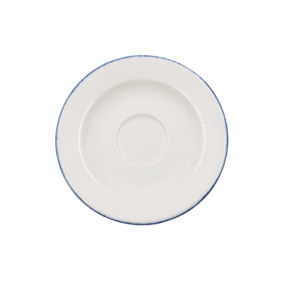 Блюдце d=120 мм. Ретро синий край (чашка 70698), форма Банкет Bonna /1/6/3648/ ВДОХНОВЕНИЕ