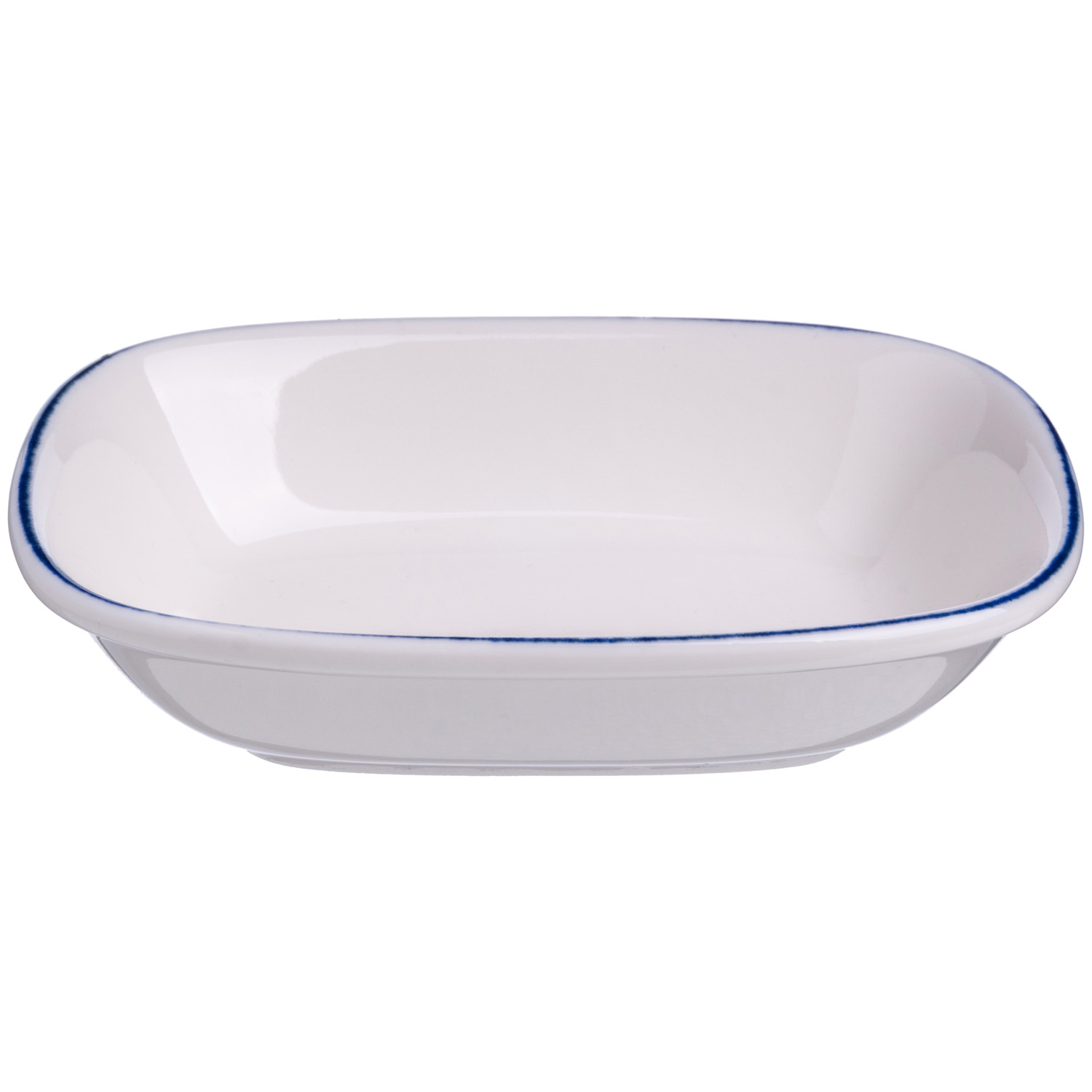 Соусник 100 мл. 120*85 мм. h=30 мм., касалетка Ретро cиняя, форма Гурмэ Bonna /1/12/3612 ВДОХНОВЕНИЕ