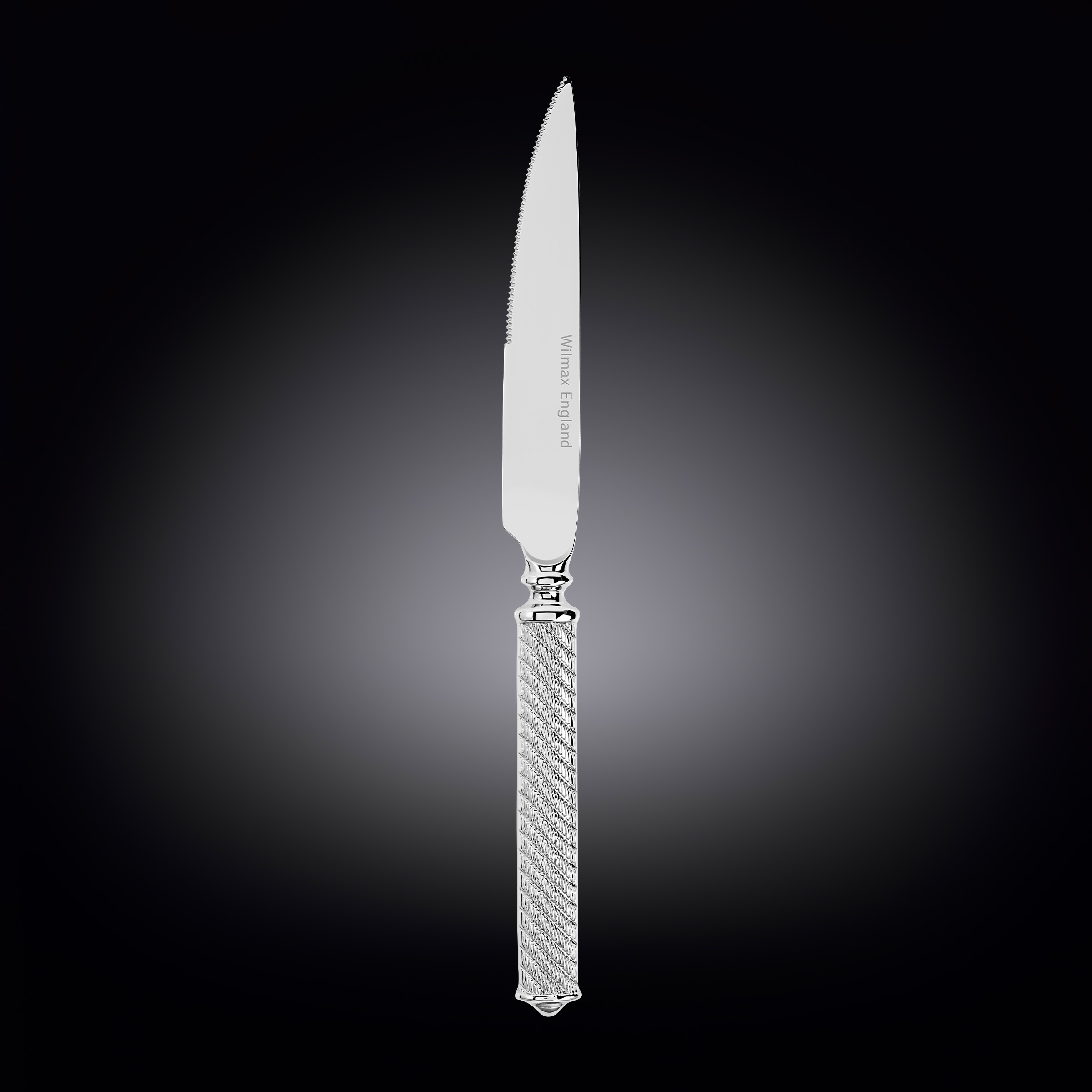 Нож для стейка Твист 18/10 3,5 мм. 25 см. Wilmax /1/24/144/