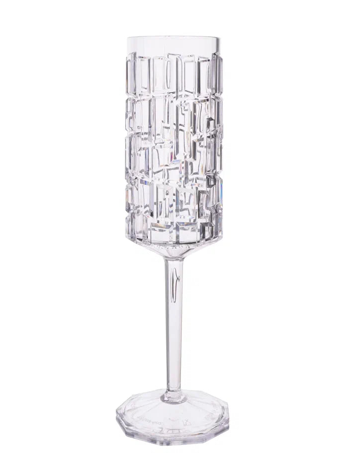 Бокал-флюте 180 мл. d=50 мм. h=220 мм. поликарбонат, прозрачн. Кристал Мозаик GP /1/50/ ВДОХНОВЕНИЕ