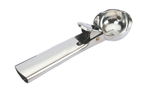Ложка для мороженого d=50 мм. 40 мл. с механизм. алюм. MGsteel /1/72/ АКЦИЯ
