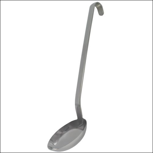 Половник 0,1 л нерж. L ручки 24 см. /72/