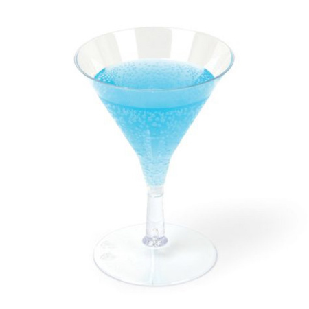 Бокал для мартини фуршетный 60 мл. d=64 мм. h=93 мм. пластик /1/6/48/ АКЦИЯ