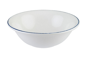 Салатник d=160 мм. 400 мл. h=53 мм. Ретро синий край (тарелка подст.70714), форма Гурмэ Bonna /1/12/1128/ ВДОХНОВЕНИЕ
