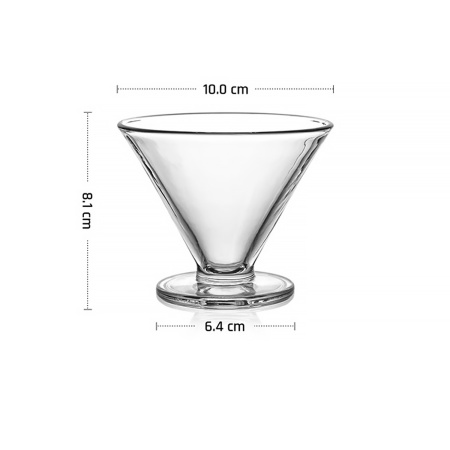 Креманка 170 мл. d=100 мм. h=81 мм. MGline /6/24/