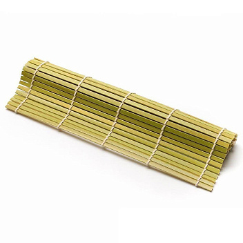 Циновка для роллов Макису 27*27 см. бамбук  /1/ Циновка для роллов Макису 27*27 см. бамбук  /1/