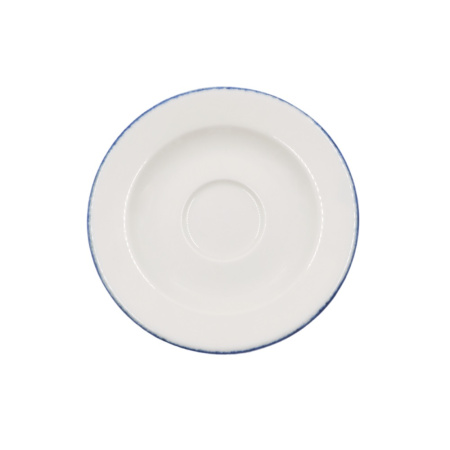 Блюдце d=120 мм. Ретро синий край (чашка 70698), форма Банкет Bonna /1/6/3648/ ВДОХНОВЕНИЕ
