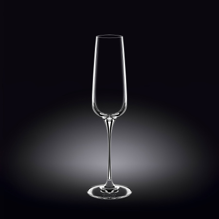 Бокал-флюте 270 мл. d=45 мм. h=270 мм. хр.стекло Илона Wilmax /2/24/ АКЦИЯ