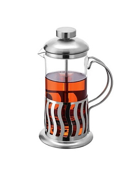 Френч-пресс  350 мл. нерж. Термостекло /1/60/ Френч-пресс  350 мл. нерж. Термостекло /1/60/