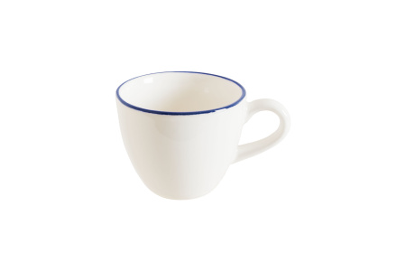 Чашка  80 мл. кофейная d=65 мм. h=53 мм. Линеа Синий (блюдце 78006) Bonna /1/6/1776/
