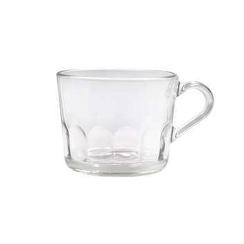 Кружка 270 мл. d=90 мм. h=72 мм. прозрач. Норд /24/1008/