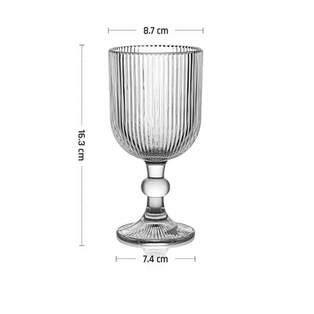 Бокал для вина 340 мл. d=87/74 мм. h=163 мм. MGline /6/24/