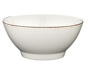 Салатник d=140 мм. 450 мл. h=65 мм. Ретро коричневый край (тарелка подст.70317) Bonna /1/12/732/ ВДОХНОВЕНИЕ