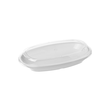 Крышка 240*138 мм. (блюдо овальное 80004), поликарбонат GP /1/72/