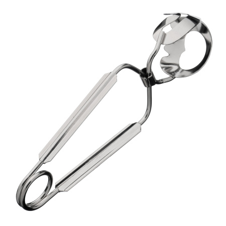 Щипцы для улиток 15,5 см. нерж. MGsteel /1/12/360/ Щипцы для улиток 15,5 см. нерж. MGsteel /1/12/360/