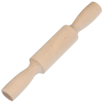 Скалка береза 300 мм. d=40 мм. /1/