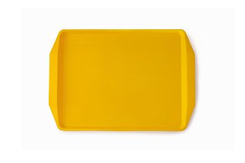 Поднос 42*30 см. желтый поверхность классик (108) MGprof /1/10/