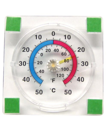 Термометр -50°C /+50°C цена деления 1°C, фасадный пластик FM /1/5/