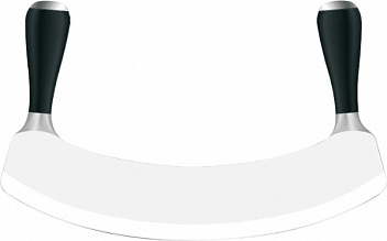 Нож для овощей 260 мм. с двумя ручками, черный Pinti /1/ Нож для овощей 260 мм. с двумя ручками, черный Pinti /1/