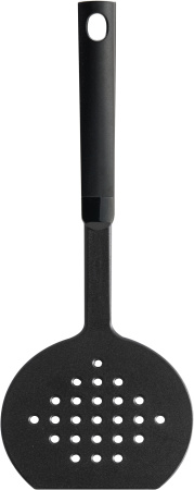 Лопатка 28,5 см. раб. часть 10,8*9,5 см. пластик. перфорир, Abert /1/ ТП