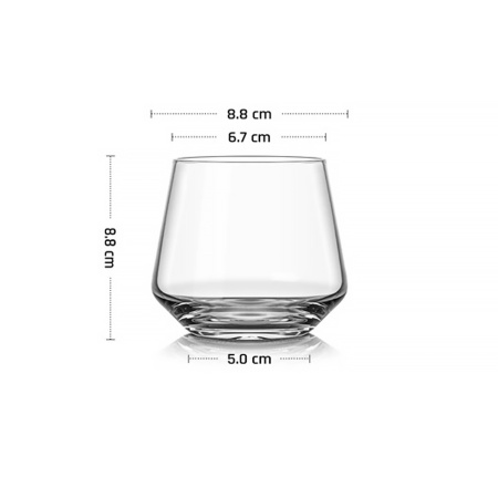 Олд Фэшн 320 мл. d=67/88 мм. h=88 мм. хр. стекло Тандем MGline /6/24/ ВДОХНОВЕНИЕ