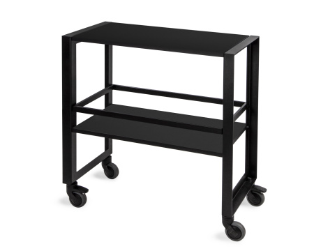 Тележка сервировочная 2-х ярусная 700*350*610 см. дерев. Abert /1/