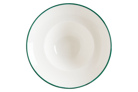 Тарелка d=240 мм. глубокая 400 мл. h=52 мм. Линеа Зеленый, форма Гурмэ Bonna /1/6/432/