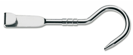 Крюк для мяса l=28 см. d=6 см. нерж. (180 кг) вращающ. Icel /1/