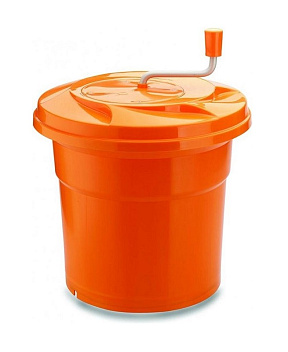 Сушилка для зелени 25 л. d=42,5 см. h=51,5 см. оранжевая MGprof /1/