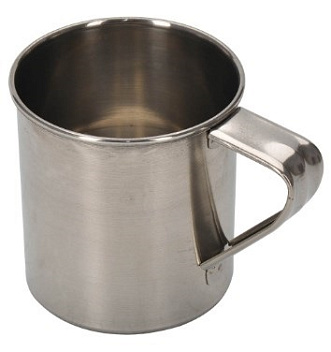 Кружка 300 мл. d=8 см. нерж /1/144/ Кружка 300 мл. d=8 см. нерж /1/144/