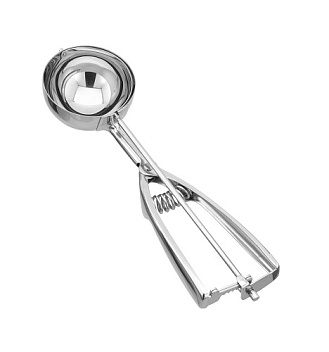 Ложка для мороженого d=70 мм. 90 мл. с механизм. нерж. MGsteel /1/50/ Ложка для мороженого d=70 мм. 90 мл. с механизм. нерж. MGsteel /1/50/