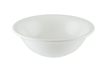 Салатник d=160 мм. 400 мл. h=53 мм. Ирис Белый (тарелка подст.70327), форма Гурмэ Bonna /1/12/1128/