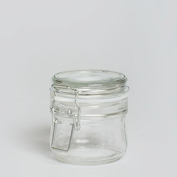 Банка для подачи  250 мл. d=80 мм. h=85 мм. с крышкой с бугельным замком /1/42/