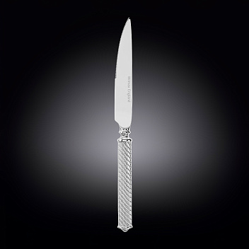 Нож для стейка Твист 18/10 3,5 мм. 25 см. Wilmax /1/24/144/ Нож для стейка Твист 18/10 3,5 мм. 25 см. Wilmax /1/24/144/