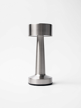 Лампа настольная  d=9 см. h=21,5 см. 3 цвета, сенсорная регулировка яркости, нерж., серебристая LED SIMPLE II MGline/1/20/ АКЦИЯ