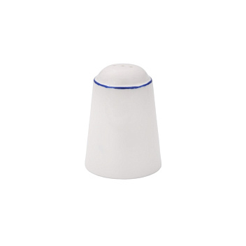 Солонка h=70 мм. Ретро синий край, форма Банкет Bonna /1/24/2160 ВДОХНОВЕНИЕ