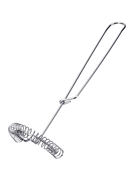 Венчик  25,6 см. нерж. пружина, толщина спицы 1 мм. /1/50/