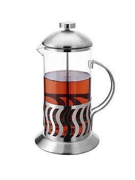 Френч-пресс 1000 мл. нерж. Термостекло /1/24/ Френч-пресс 1000 мл. нерж. Термостекло /1/24/