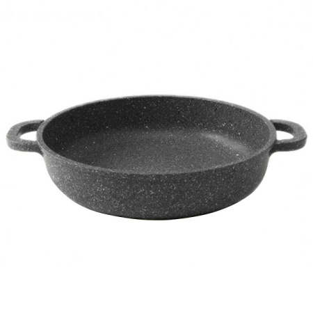 Сковорода d=30 см. h=7,5см. 5,5 л алюм.с антиприг.покрыт.глубок с2 ручками в крапинку /1/