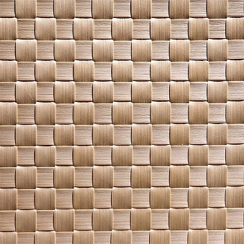 Подкладка сервировочная 45*33 см. широкое плетение, бежевая, пвх APS /1/
