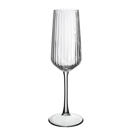 Бокал-флюте 195 мл. d=45 мм. h=226 мм. Аллегра Оптик  тонкий край /12/672/